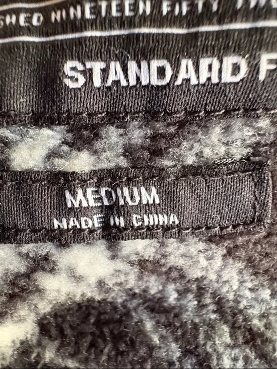 O’Neill Black & White Plaid Button-Up Flannel Shirt - Picture 6 of 8